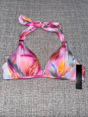 Victoria's Secret Pink Multi Halter Bikini Top
